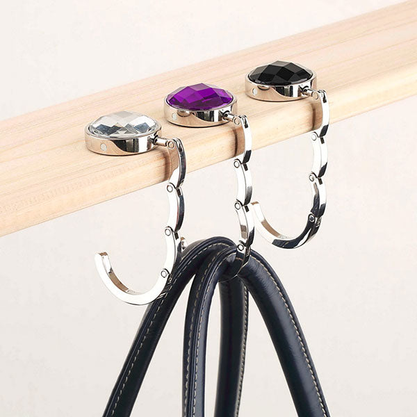Honana HN-CH002 Portable Handbag Hanger Foldable Light Weight Bag Holder Multifunction Hook