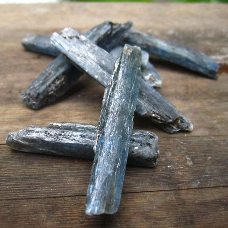 Kyanite Blue Rough Crystal Quartz Healing Stone DIY Jewelry Decoration