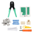 2KT-2173 Network Repair Tool Kit Network Cables Tester Plier Manual Combination Tool Set Hardware Tool Kit