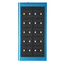 Ultrathin Solar Powered Battery Bank USB Solar Charger 20000mAh LED Light Dual USB Charger