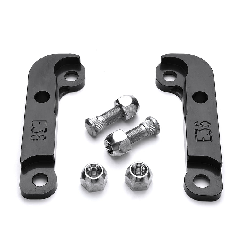 Black Adapter Tire Increasing Turn Angles About 25- 30% Drift Lock Kit For BMW E36 M3