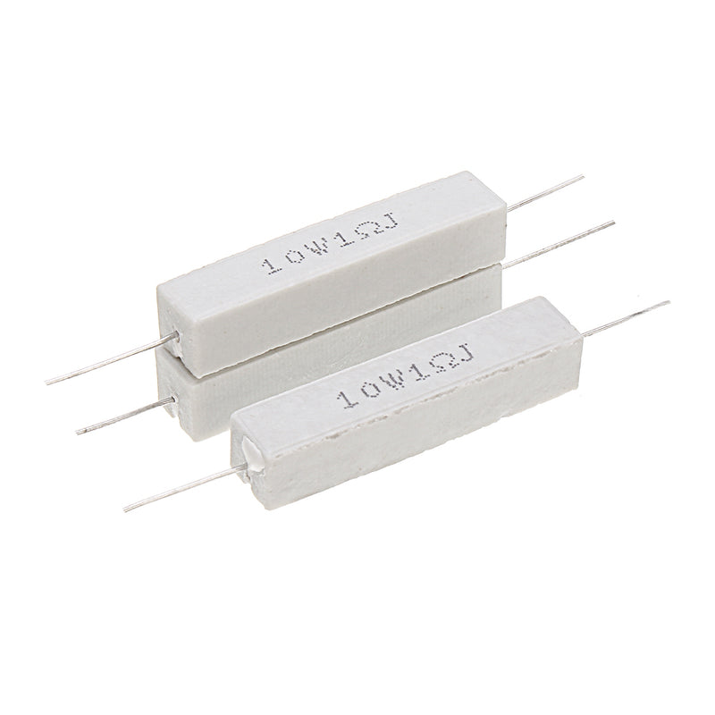 30pcs 10W 1 ohm 1R Ceramic Cement Resistor