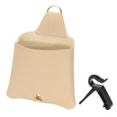 Leather Car Air Vent Storage Bag Phone Holder Sundries Storage Bucket Multifuctional Pocket Pouch