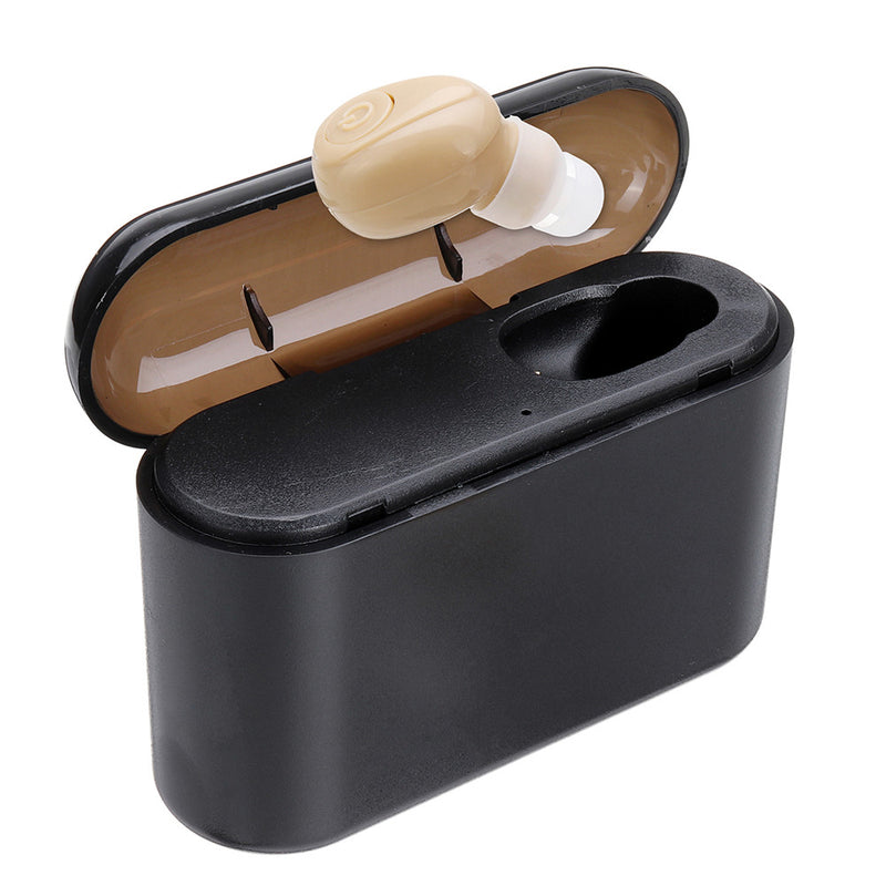 X8 Mini Single bluetooth Wireless Earphone Noise Cancelling Handsfree With Charging Box