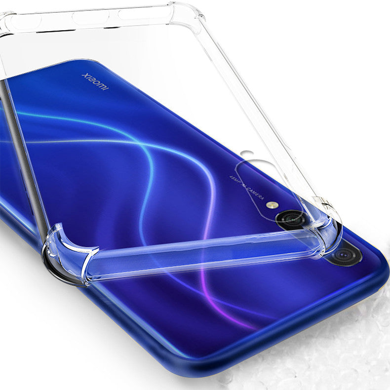 Bakeey Air Cushion Corner Shockproof Transparent Soft TPU Protective Case for Xiaomi Mi9 Mi 9 Lite / Xiaomi Mi CC9