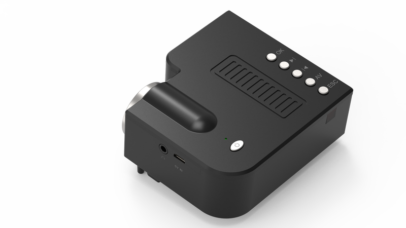 UNIC 28C Mini Portable LCD Projector  Same Screen Support 1080p USB SD Card