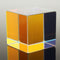 30x30mm Cube Defective Cross Dichroic Prism RGB Combiner Splitter Glass Decor