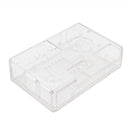 Black/Transparent ABS Case With Fan Hole For Raspberry Pi 3 Model B+ / 3B