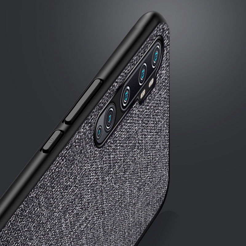 Bakeey Luxury Cotton Cloth Shockproof Protective Case for Xiaomi Mi Note 10 / Xiaomi Mi Note 10 Pro / Xiaomi Mi CC9 Pro
