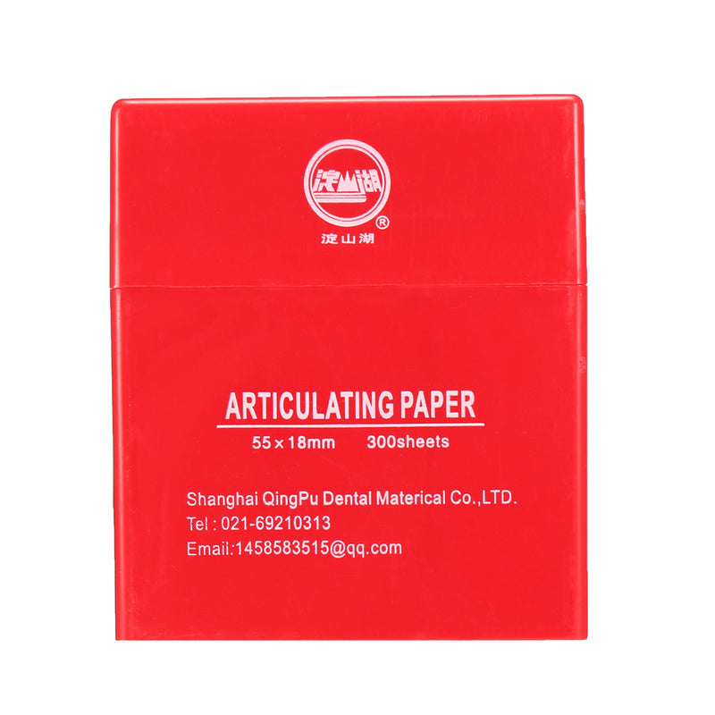 300 Sheets Dental Articulating Paper Dental Lab Products Teeth Care Strips Kit Tools