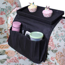 6 Pockets Sofa Handrail Couch Arm Rest Arm Rest Organizer Remote Control Holder Bag