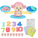 Kids Early Educational Baby Scale Balance Math Game Children Montessori Intelligence Toys