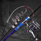 ZANLURE 1.8/2.1/2.4m Carbon Fiber Fishing Rod 2000/3000 Fishing Rod Reel Set Portable Outdoor Fishing Tool