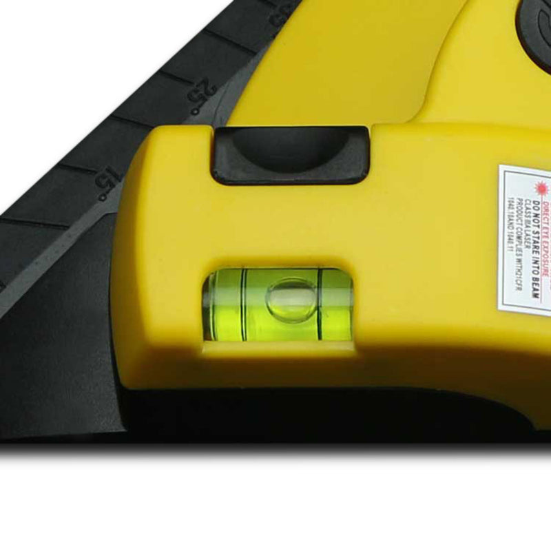 SUNTIN 01 90 Degree Laser Right Angle Ruler Suction Cup Laser Marking Instrument Triangle Level Ruler