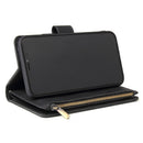 Luxury Flip PU Leather Zipper Wallet Phone Bag Multi Card Slots Protective Case for iPhone 11 / Pro / Pro Max / XR