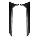 Carbon Black Car Rear Window Side Spoiler Wing Canard Canards Splitter For Audi