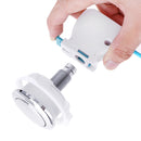 Back To Wall Concealed Toilet Cistern Hotel Home Bathroom Water Tank Dual Flush