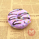 10cm Cute Donuts Big Bread Charms Kawaii Squishy Soft Bag Keychain Straps Decor