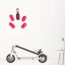 BIKIGHT 4pcs Rubber Charge Port Cover Rubber Plug For Xiaomi M365 / Pro Electric Scooter Accessories Parts
