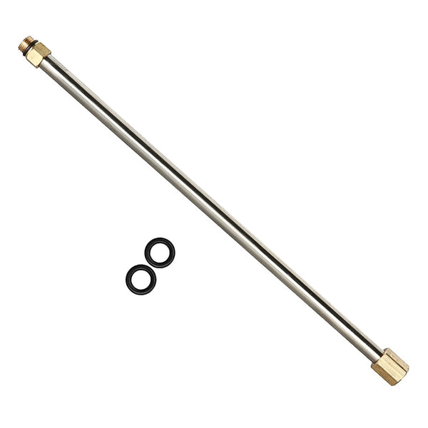 42cm High Pressure Washer Gutter Rod Cleaner Attachment For Lance Wand 1/4 Inch Quick Connect