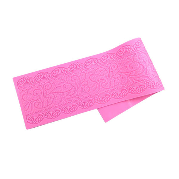 Silicone Cake Lace Mats Mold Fondant Cake Decorating Tools Wedding Flower Embossing Mould