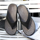 Men's Casual Sports Slippers Non-Slip Breathable Beach Bath Sandals Soft Flat Slippers