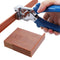 Woodworking Edge Banding Pliers V-shaped 90 Degree Angled Folding Pliers Tool for 17mm 18mm U-shaped buckle