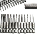 12pcs 1/4 Inch 50mm T5-T40 Magnetic Torx Screwdriver Bits Set