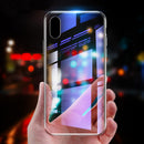 Bakeey Protective Case for iPhone XS 9D Clear Tempered Glass Soft TPU Edge Back Cover