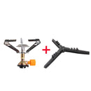 IPRee Outdoor Mini Cooking Stove Long Gas Tank Air Bottle Burner Camping Picnic + Base Frame