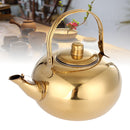 Stainless Steel Tea Pot Kettle Removable Infuser Filter Tea Pot 14/16/18/20cm