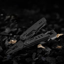 VOLKEN 11 in 1 Multifunctional Pliers Portable Outdoor Hikibg EDC Folding Knife Tool