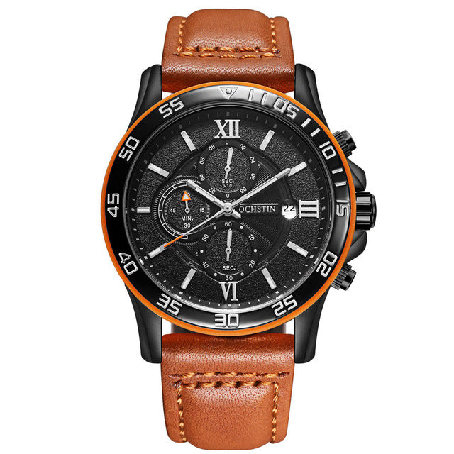 OCHSTIN GQ068A Multi-function Chronograph Men Wrist Watch Business Style Quartz Watches