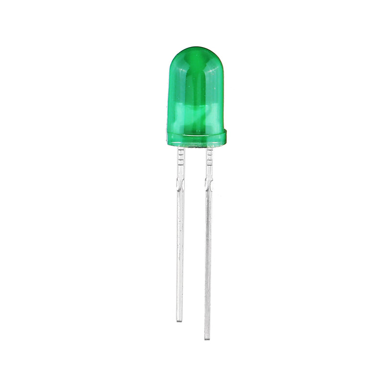 2000pcs 5MM Green LED Diode Round Diffused Green Color Light Lamp F5 DIP Highlight