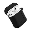 Bakeeky Waterproof Anti Lost Earphone Protective Case With Hook For Apple AirPods