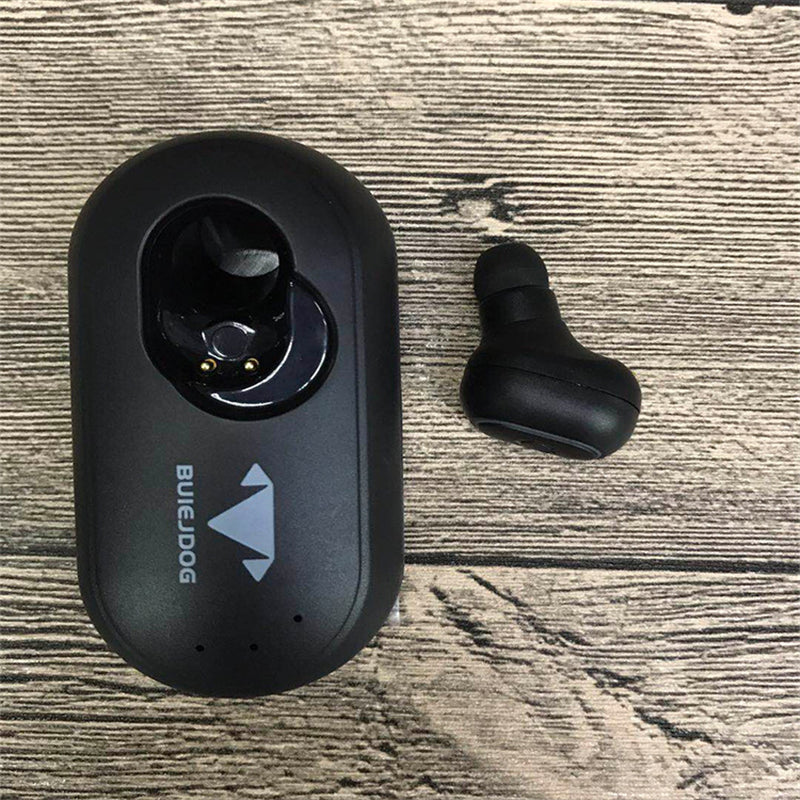 BUlEJDOG Solar Energy Car Wireless bluetooth Earphone Magnet Charging Dual Noise Cancelling Earphone