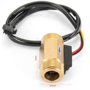 G1/2 Copper Hall Effect Liquid Water Flow Sensor Flow Meter Meter
