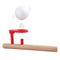 Kids Wooden Blow Toy Children Floating Foam Ball Game Toys