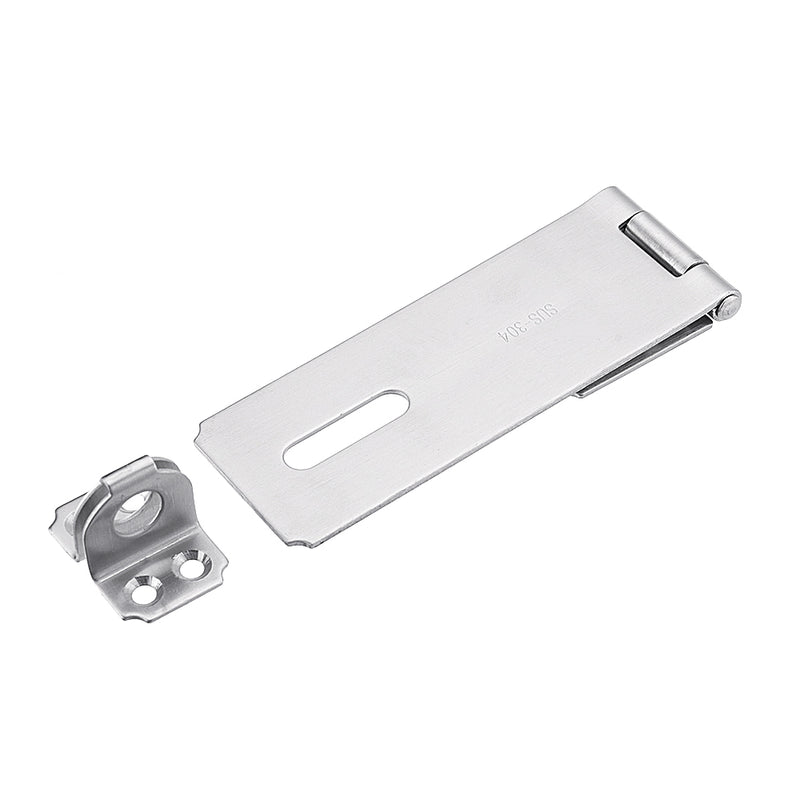 Thicken 304 Stainless Steel Safety Hasps Heavy Duty Gate Bolt Latch Buckle Anti-theft Door Lock