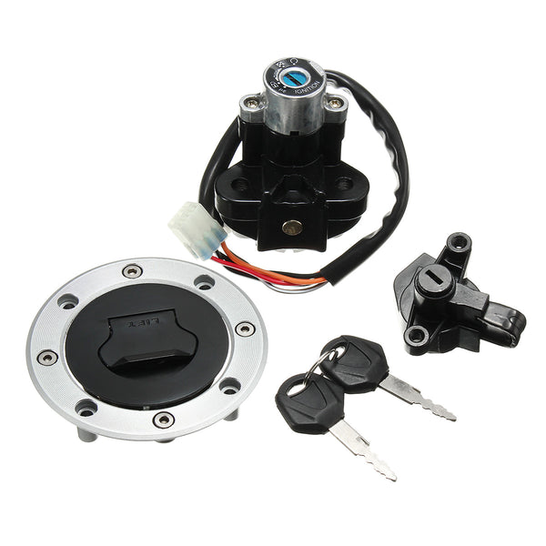 Ignition Switch Fuel Gas Cap Cover Lock Set For Suzuki GSF600 GSF1200