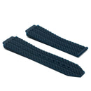 25mm Replacement Black Blue Silicone Rubber Watch Band Strap For Hublot Big Bang