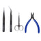 3D Printer DIY Full Sander Tools Kit with Tweezers+Mini Scissors  for Clean Out Nozzle Filament