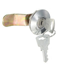 Keyed Alike Mailbox Drawer Cupboard Locker Filing Cabinet Cam Lock 90 Rotation + 2 Keys