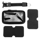 Mobile Phone Case Bag GPS Holder Waterproof Motorcycle Mirror Installation
