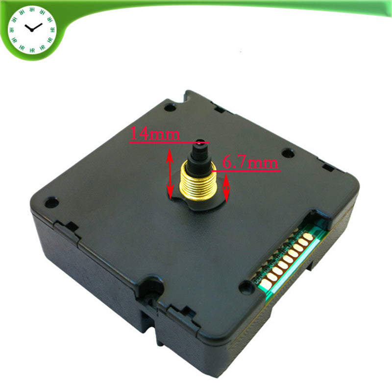 56x56x19mm German Version 14mm Shaft Length DIY Mute Clock Movement Quartz Clock Mechanism Repair Kit