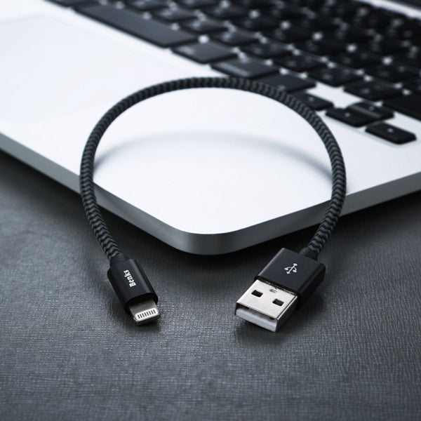 Benks M07 2.4A Braided Lightning for Fast Charging Data Cable For iPhone X 8 Plus 7 6 5s