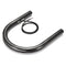 7/8inch Tube Black Cafe Racer Seat Frame Hoop Brat Loop LED Brake Turn Singal Lights
