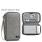 Boona 19cm*10.5cm Single Layer Digital Accessories Storage Bag Travel Bag Power Bank USB Charger Cable Organizer Bag