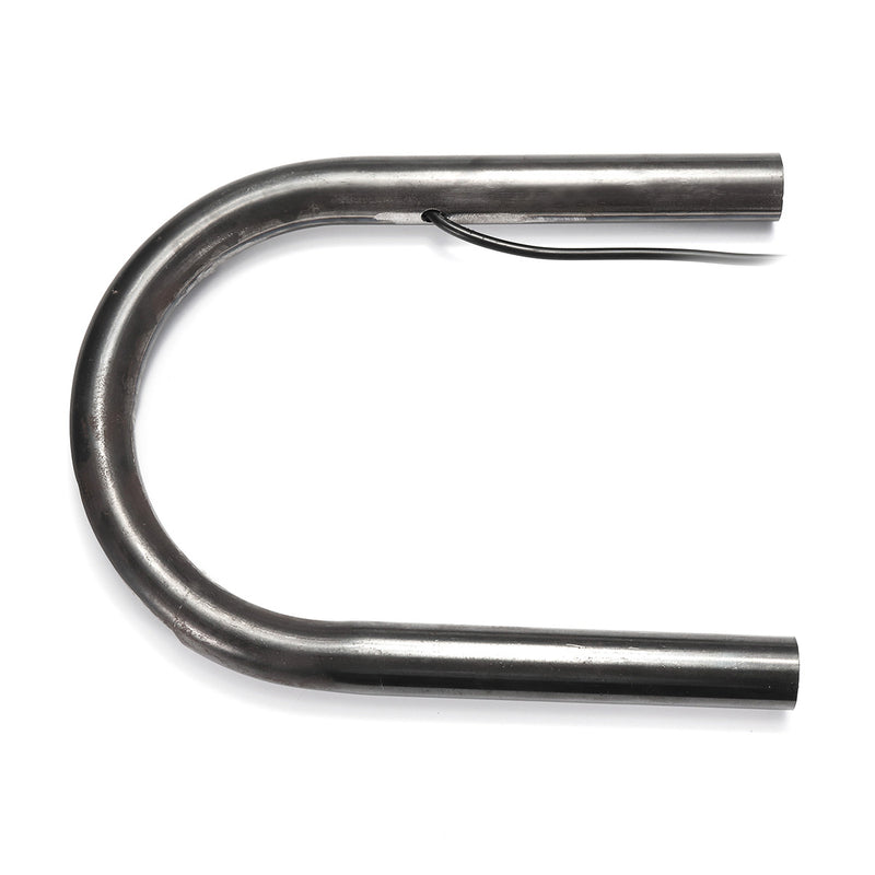 Cafe Racer Frame Hoop Tracker End Flat Seat Loop With LED Turn Brake Light