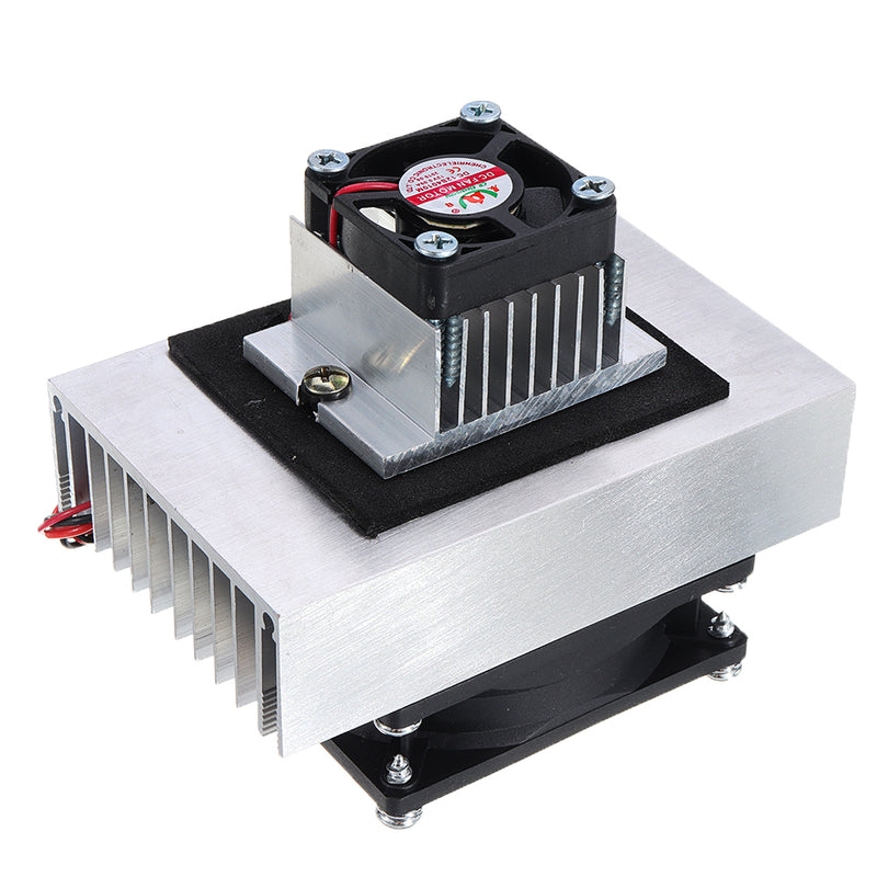 XD-37 12V 72W Electronic Semiconductor Refrigeration DIY Air Cooling System Small Air Conditioning